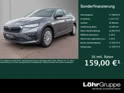 Gebraucht Skoda Scala Essence 95 PS (69 kW) 2025 Graphitegrau metallic Kleinwagen