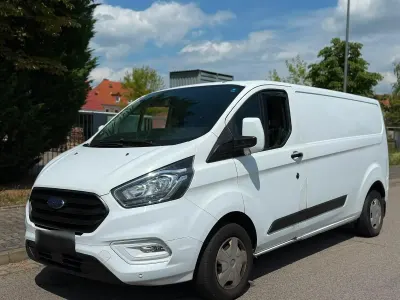 Gebraucht Ford Transit Custom 131 PS (96 kW) 2019 Weiß Van / Kleinbus