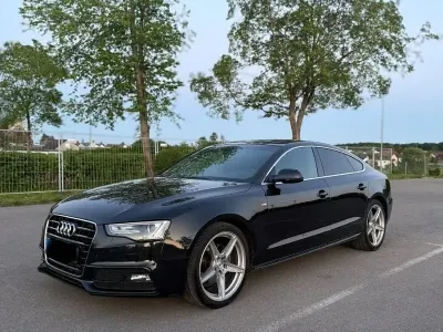 Gebraucht Audi A5 Sportback S-Line 177 PS (130 kW) 2013 Schwarz Kleinwagen