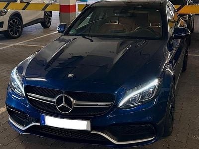 Blau Gebraucht 2015 Mercedes C63S AMG AMG Limousine | 53.900 €