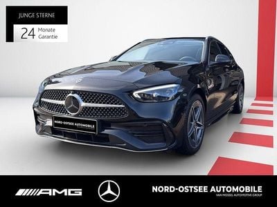 Gebraucht Mercedes C300e AMG 204 PS (150 kW) 2023 Metalliclack obsidianschwarz Kombi