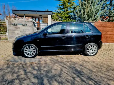 Gebraucht Skoda Fabia RS 2004 Schwarz Kleinwagen