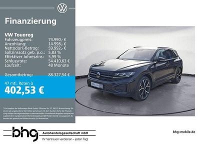 Gebraucht VW Touareg R-line 286 PS (210 kW) 2025 Schwarz SUV