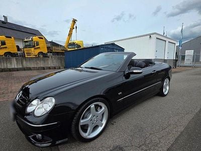 Brugt Mercedes CLK500 Avantgarde 387 HK (284 kW) 2007 Sort Cabriolet