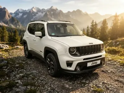 Gebraucht Jeep Renegade Limited 190 PS (139 kW) 2020 Weiß SUV