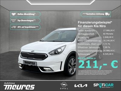 gebraucht Kia Niro HEV Spirit 1.6 Hybrid Navi e-Sitze Klimasitze Keyless Entry