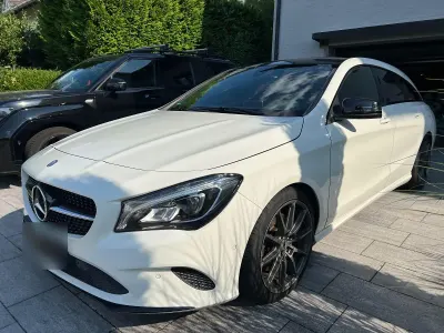 Gebraucht Mercedes CLA250e Shooting Brake Urban 211 PS (155 kW) 2016 Weiß Kombi