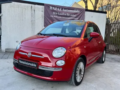 Gebraucht Fiat 500 Lounge 69 PS (50 kW) 2012 Rot Kleinwagen