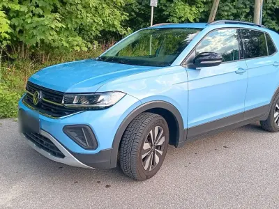 Gebraucht VW T-Cross Goal 95 PS (69 kW) 2025 Blau SUV