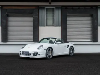 Gebraucht Porsche 997 Turbo 480 PS (353 kW) 2008 Weiß Cabrio