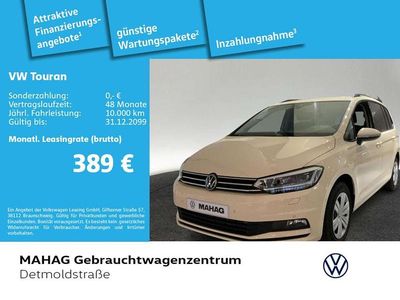 Gebraucht VW Touran Trendline 150 PS (110 kW) 2025 Weiß Van / Kleinbus
