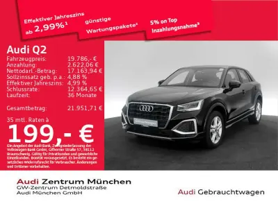 Brugt Audi Q2 Advanced Plus 110 HK (80 kW) 2023 Sort SUV