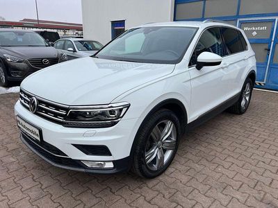 Weiß Gebraucht 2016 VW Tiguan Highline SUV | 19.400 € (Fairer Preis)