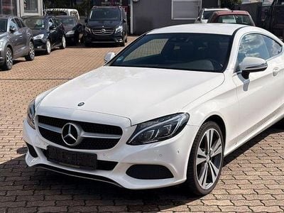 Usata Mercedes C220 170 CV (125 kW) 2016 Bianco Coupé