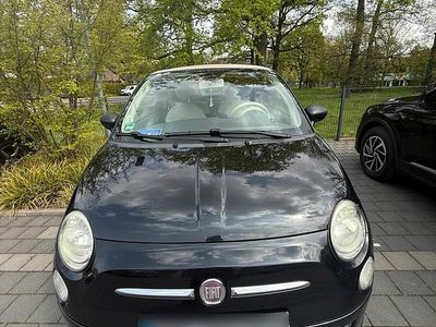 Usata Fiat 500C 69 CV (50 kW) 2011 Nero Cabrio