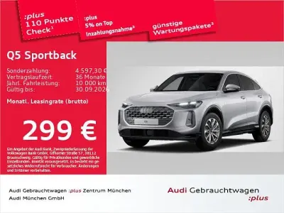 Gebraucht Audi Q5 Sportback Advanced 204 PS (150 kW) 2025 Florettsilber metallic SUV