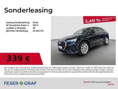 Gebraucht Audi Q3 Sportback Ambiente 190 PS (139 kW) 2025 Mythosschwarz metallic SUV