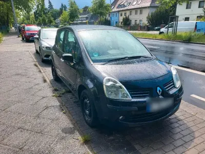 Gebraucht Renault Modus 85 PS (62 kW) 2007 Schwarz Van / Kleinbus