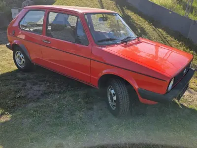 Gebraucht VW Golf I 50 PS (36 kW) 1983 Rot Kleinwagen