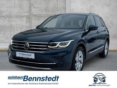 Nightshade blue metallic Gebraucht 2022 VW Tiguan Elegance SUV | 30.920 € (Fairer Preis)
