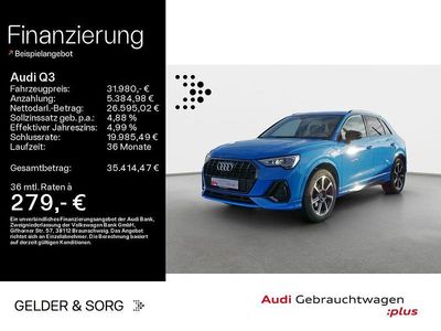 Gebraucht Audi Q3 S-Line 150 PS (110 kW) 2023 Turboblau SUV