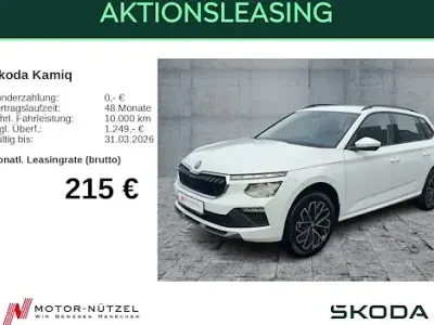 Nouă Skoda Kamiq 95 CP (69 kW) 2026 Alb SUV