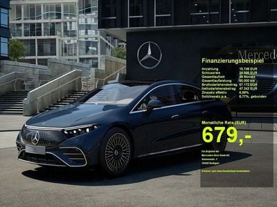 Gebraucht Mercedes EQS580 AMG 384 kW (523 PS) 2022 Blau Limousine