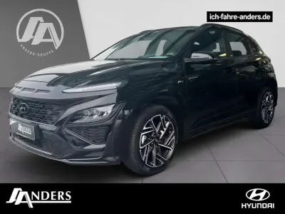Brugt Hyundai Kona N Line 120 HK (88 kW) 2021 Sort SUV