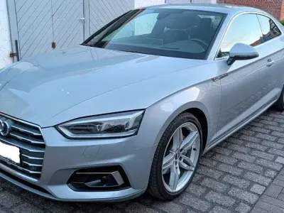 Second-hand Audi A5 S-Line 190 CP (139 kW) 2017 Argintiu Coupe