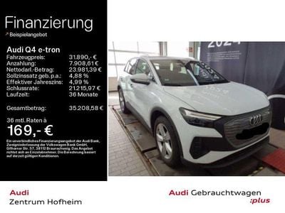 Gebraucht Audi Q4 e-tron Comfort 150 kW (204 PS) 2023 Gletscherweiß metallic SUV