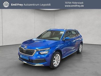 Gebraucht Skoda Kamiq Style 150 PS (110 kW) 2021 Race blue metallic SUV