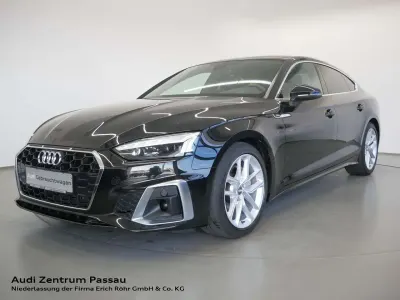 Second-hand Audi A5 Sportback S-Line 190 CP (139 kW) 2020 Negru Hatchback
