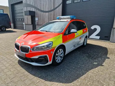 Gebraucht BMW 220 Gran Tourer Comfort Edition 190 PS (139 kW) 2022 Weiß Van / Kleinbus