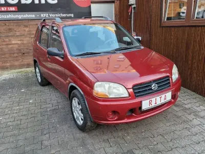 Gebraucht Suzuki Ignis 83 PS (61 kW) 2001 Rot Kleinwagen