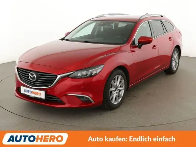 Używany Mazda 6 Exclusive-Line 165 KM (121 kW) 2016 Czerwony Kombi