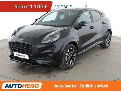 Gebraucht Ford Puma ST-Line 125 PS (91 kW) 2021 Schwarz SUV