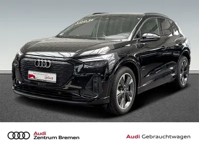 Gebraucht Audi Q4 e-tron S-Line 150 kW (204 PS) 2023 Mythosschwarz (schwarz) SUV