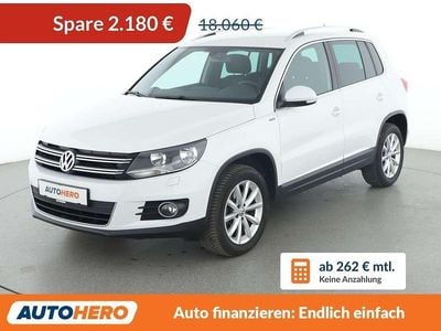 Gebraucht VW Tiguan LOUNGE 150 PS (110 kW) 2016 Pure white SUV