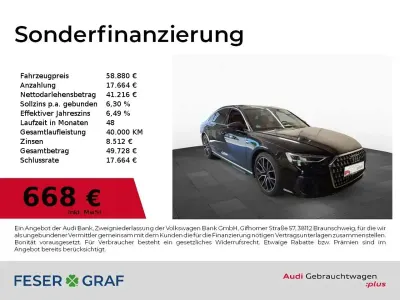 Gebraucht Audi A8 Comfort 286 PS (210 kW) 2023 Brillantschwarz Limousine