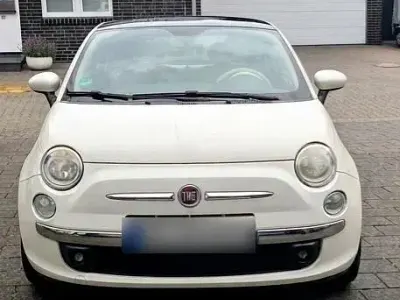 Gebraucht Fiat 500 69 PS (50 kW) 2009 Weiß Cabrio