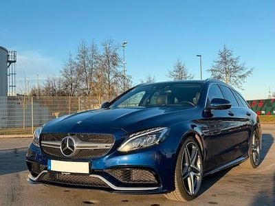 Blau Gebraucht 2016 Mercedes C63 AMG AMG Kombi | 37.850 € (Fairer Preis)