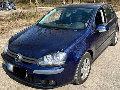 Usata VW Golf VI Trendline 122 CV (89 kW) 2008 Blu Utilitaria