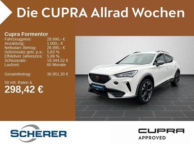 Usata Cupra Formentor VZ 310 CV (228 kW) 2024 Bianco SUV