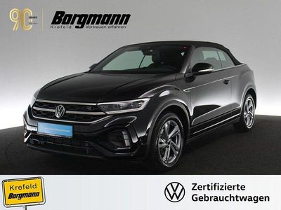 Gebraucht VW T-Roc Cabriolet R-line 150 PS (110 kW) 2025 Schwarz Cabrio
