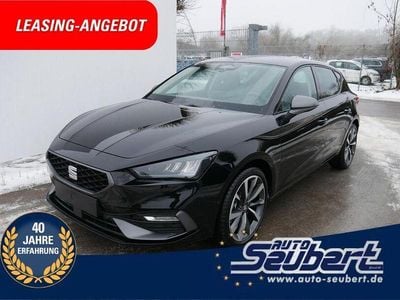 Neu Seat Leon FR 150 PS (110 kW) 2025 Midnight schwarz metallic Limousine