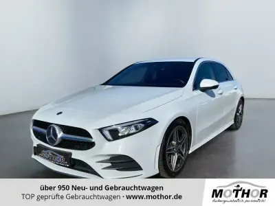 Brugt Mercedes A180 AMG line 116 HK (85 kW) 2019 Hvid Sedan