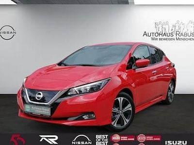 Usata Nissan Leaf N-Connecta 110 kW (150 CV) 2021 Rosso Utilitaria