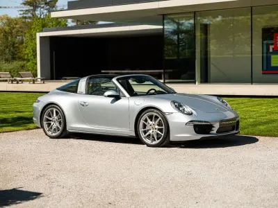 Gebraucht Porsche 911 Targa 4 Chrono 349 PS (256 kW) 2014 Silber Cabrio
