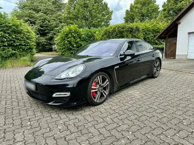 Gebraucht Porsche Panamera Turbo 500 PS (367 kW) 2010 Schwarz Limousine
