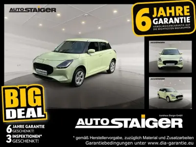 Neu Suzuki Swift Comfort 83 PS (61 kW) 2026 Cool yellow metallic Kleinwagen